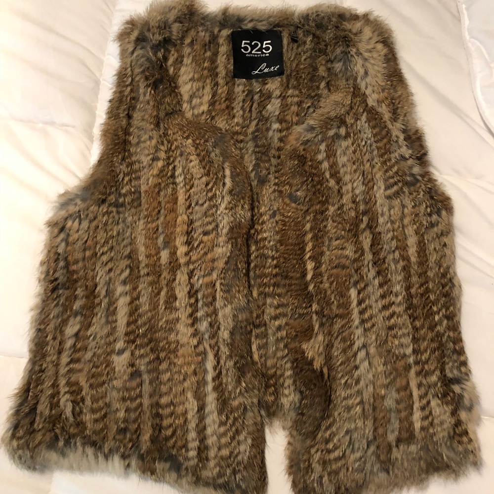 100% Real Fur Vest